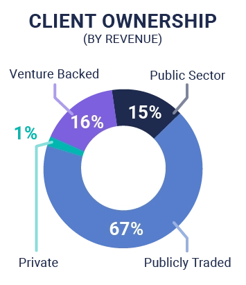 Cloud Kettle Year 6 - Client Ownership By Revenue