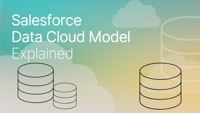 Salesforce Data Cloud Model Explained title page.