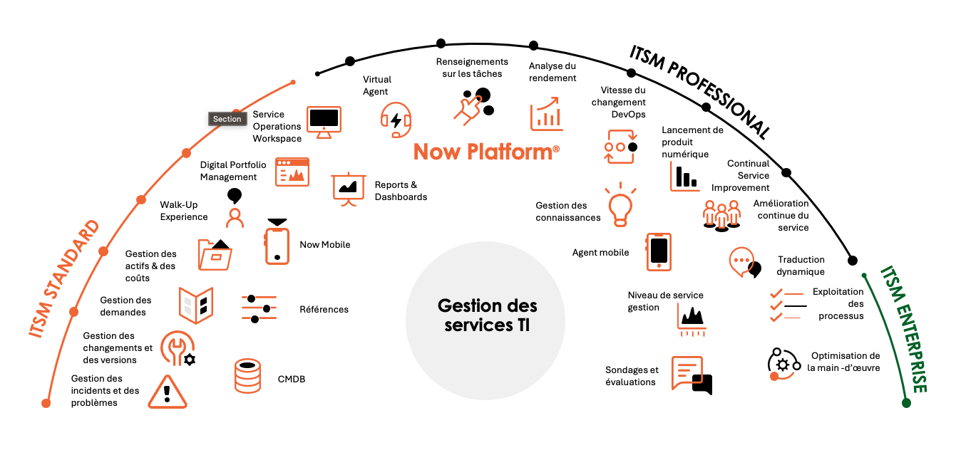 Gestion des services TI ServiceNow Ateko