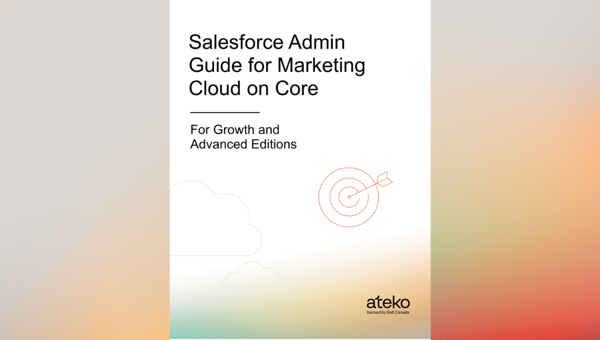 Salesforce Admin Guide for Marketing Cloud Core