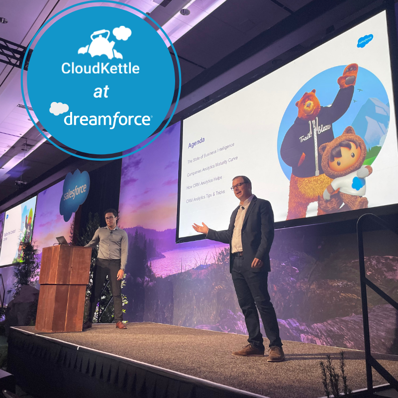 Kyle and Dan of Ateko present at Dreamforce