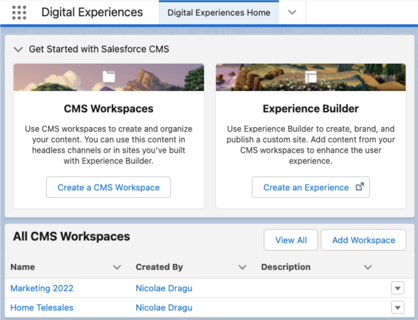 What is Salesforce CMS?
