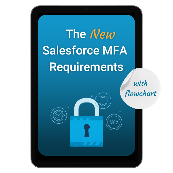 The New Salesforce MFA Requirements cover